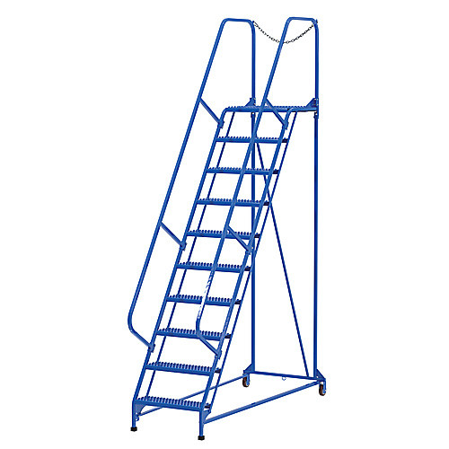 Maintenance Ladder 10 Step Grip Strut