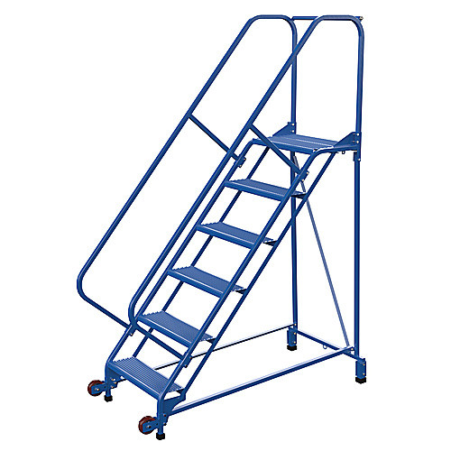 Tip-N-Roll Ladder Perforated 6 Step 50°