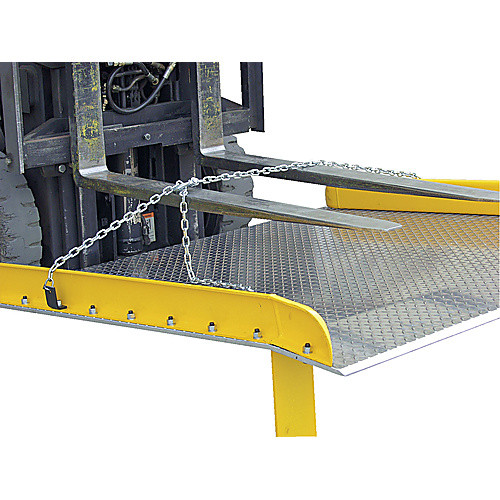 Steel Dockboard Opt Lifting Chains 84″