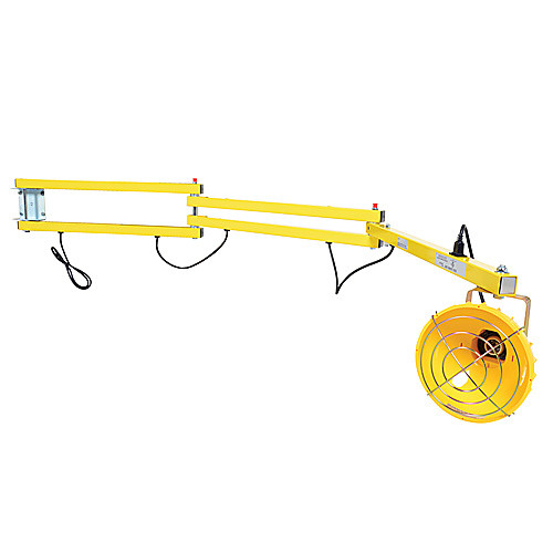 Incandescent Triple Arm Load Light 90″