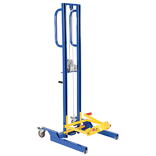 Variable Height Pail Dispenser Steel 125 lb