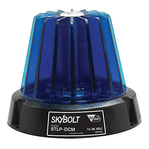Light - Magnet Mount - Round4″H - Flash Safety - Blue