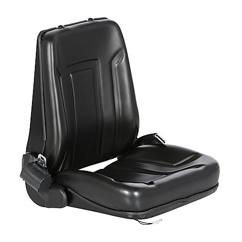 Deluxe Forklift Vinyl Seat W/Seat Belt