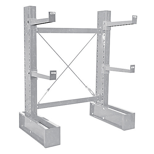 Galv Cantilever 8' Sngl Side 24″ Arm Set