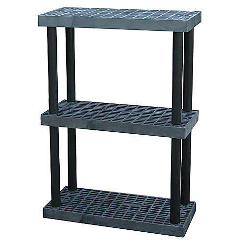 Plastic Bulk Shelf&Storage 36 × 16 3 Shelf