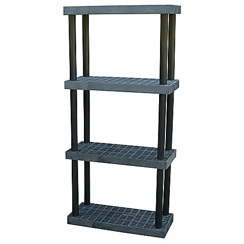 Plastic Bulk Shelf&Storage 36 × 16 4 Shelf