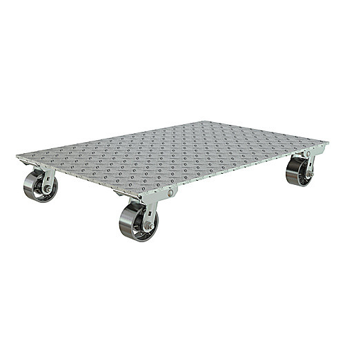 Alum Dolly Cast Steel Wheels 24 × 36