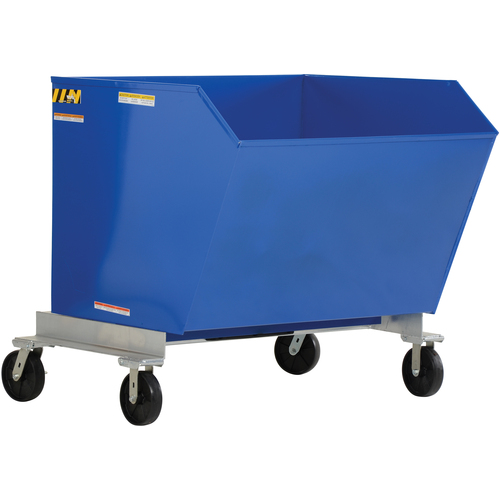 Portable Hopper Tilt Refuse 1.5 Cubic Yd