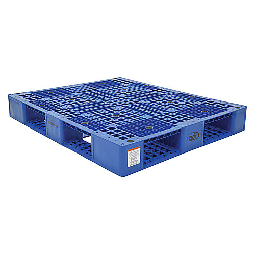 Blue Plastic Pallet 8000 lb 47 3/8 × 39 3/8