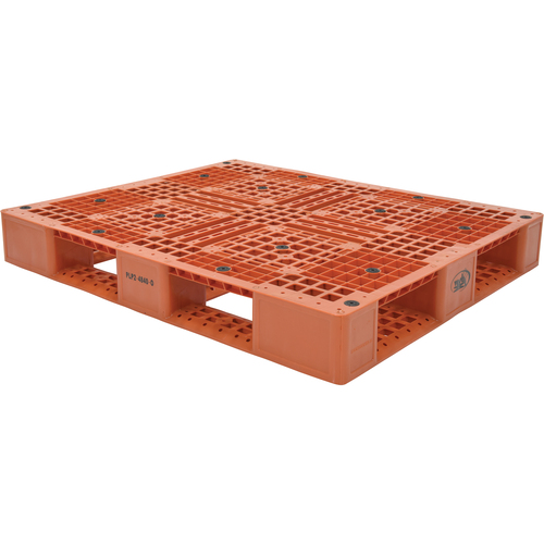 ‎Orange Plastic Pallet 6600 lb-48 × 40