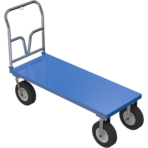 Pneumatic Tire Platform Cart 24 × 60