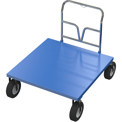 Pneumatic Tire Platform Cart 48 × 48