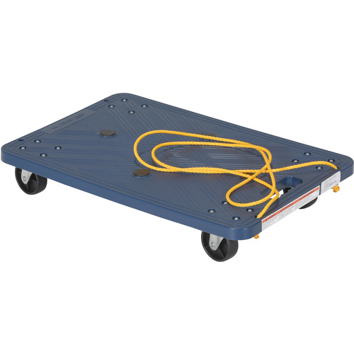 Plastic Dolly W/Pull Rope 24 × 16″ 220lb