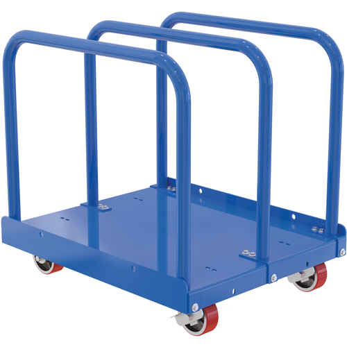 Heavy Duty Panel Cart 30″ Wide Adjustable Bays