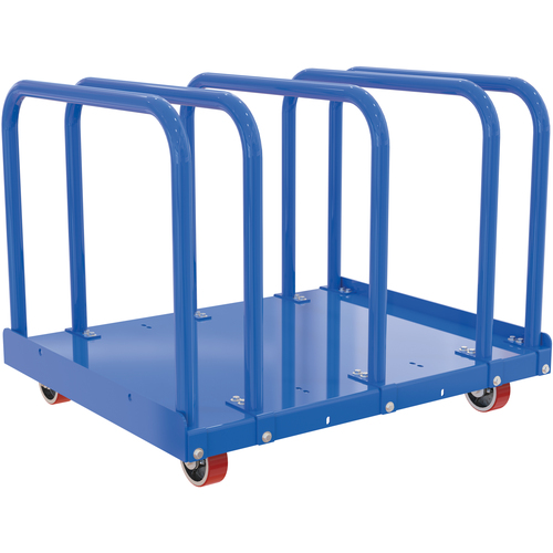 Heavy Duty Panel Cart 44″ Wide Adjustable Bays