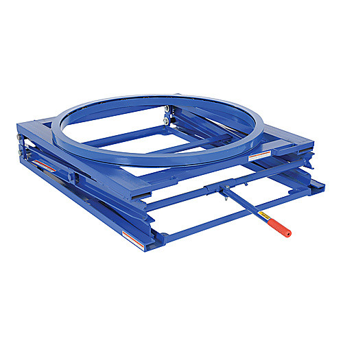 Adjustable Pallet Stand W/ Carousel 4K