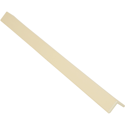 BEIGE PVC CORNER GUARD W/ALUM INSERT 3IN
