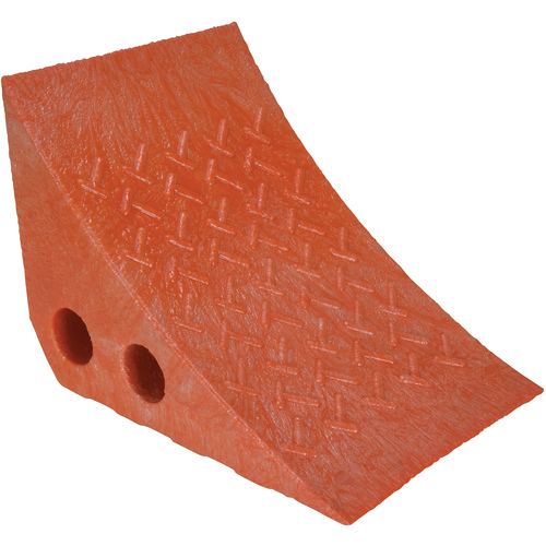 Recycled Orange Plastic Wheel Chock