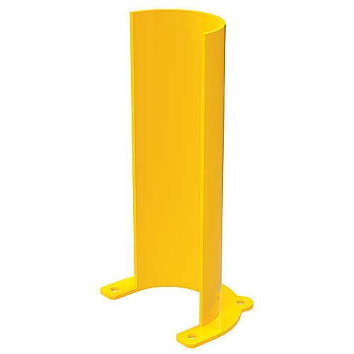 ROUNDED RACK GUARD 18″ H 6″ OPENING YELLOW