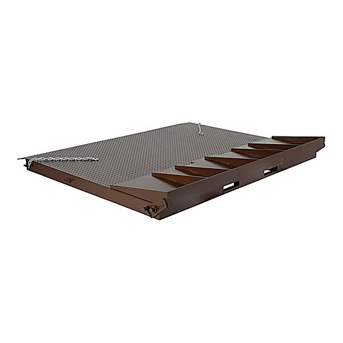 Heavy Duty Steel Container Ramp 84 In