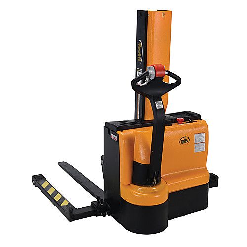 Stacker Pwr Lift/Dr Adj Frk 43In 3000 lb