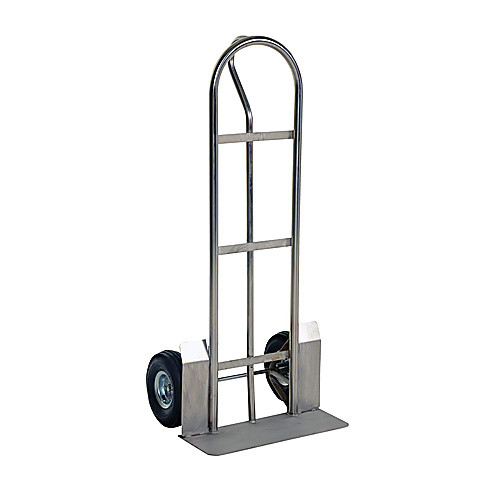 Ss P Handle Truck-600lb Pneumatic Wheels