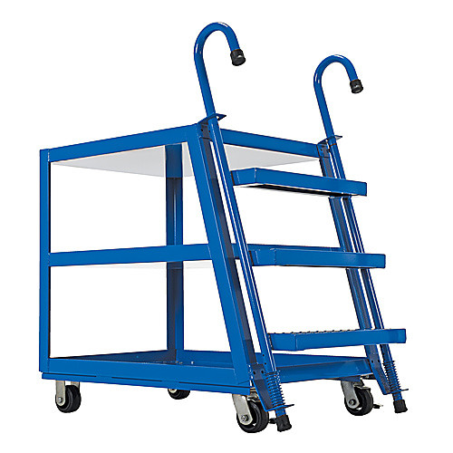 Stock Picker 3 Shelf 28 × 48 Rubber/Steel