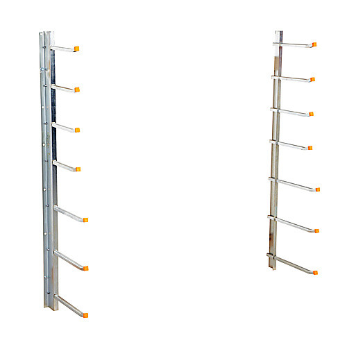 Wall Mounted Material Rack W/ 1000 lb