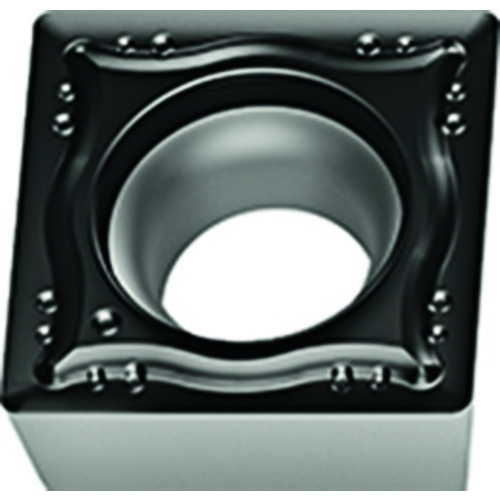 SCGT 432 T|Single-sided WKK20S, 1/32″ Corner Radius, 3/16″ Thick, 1/2″ Inscribed Circle, Square, Turning Indexable Insert