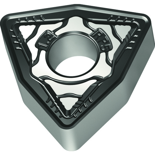 WNMG 432 Double-sided|G WKK20S, 1/32″ Corner Radius, 3/16″ Thick, 1/2″ Inscribed Circle, 80° Trigon, Turning Indexable Insert