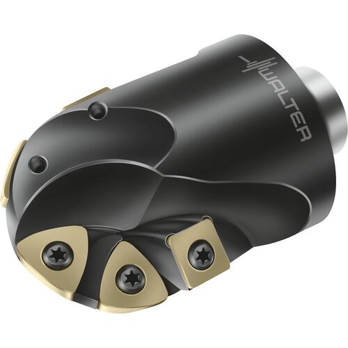 50mm Dia. 46mm LOC NCT50 Shank 1 Flute Ball Nose Cutter