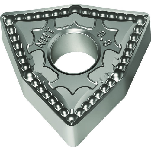 WNMG 432 G|Double-sided WS10, 1/32″ Corner Radius, 3/16″ Thick, 1/2″ Inscribed Circle, 80° Trigon, Turning Indexable Insert