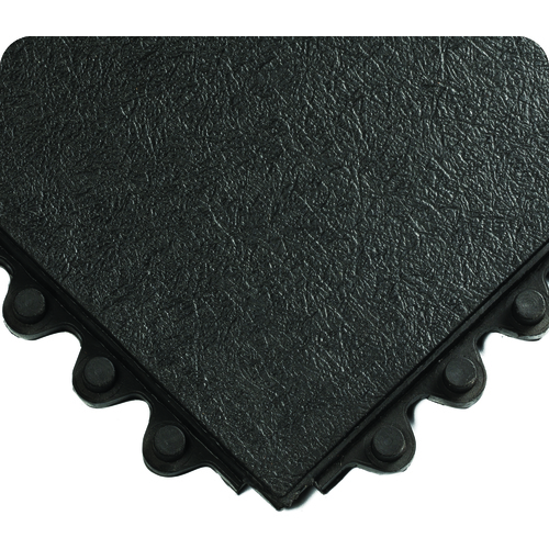 ‎24 / Seven Floor Mat-3' × 3' × 5/8″ Thick - (Black Solid All Purpose Coating)